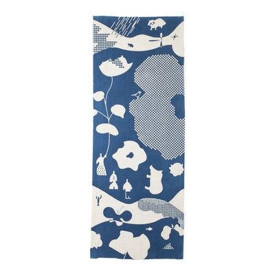 綿花の循環とそこにある情景 - 日陰 / 藍色