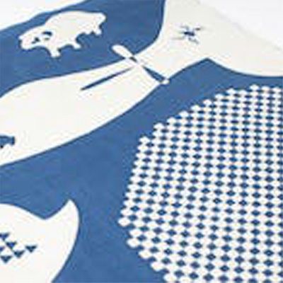 綿花の循環とそこにある情景 - 日陰 / 藍色